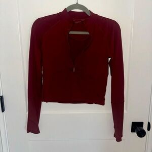 Lululemon Cropped Long Sleeve Pullover
